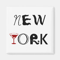 Magnet Martini New York