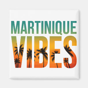 Magnet Martinique Vibes Souvenir des Antilles