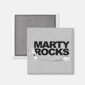 Magnet Marty Rocks (Recto/Verso)