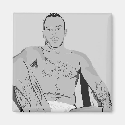 Magnet masculin supérieur (Devant)