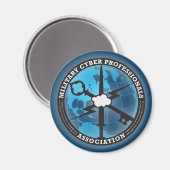 Magnet MCPA avec Globe (Recto/Verso)