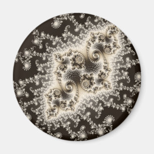 Magnet Méduze Marron Sépia
