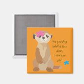 Magnet Meerkat (Recto/Verso)