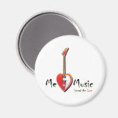 Magnet MeLoveMusic (Recto/Verso)