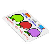 Magnet Merci enseignant (Côté Droit)