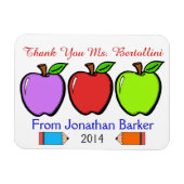 Magnet Merci enseignant (Horizontal)