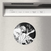 Magnet : Merlin - par Aubrey Beardsley (In Situ (Lave-vaisselle))