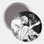 Magnet : Merlin - par Aubrey Beardsley (Recto/Verso)