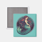 Magnet MERMAID N° 1 (Recto/Verso)
