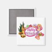 Magnet Mermaid Princess Magneet (Voorkant / Achterkant)