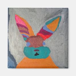 Magnet met artwork van Drew - Bonnie Bunnie Magneet