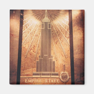 Magnet met Empire State Plaque Magneet