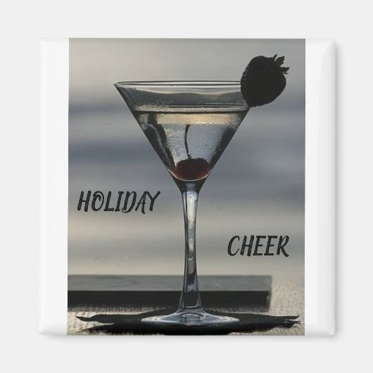 MAGNET MET **HOLIDAY CHEER ALA DRINK** MAGNEET (Voorkant)