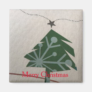 Magnet met kerstcollage door Tony Cimino Magneet