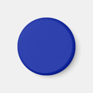 Magnet met Royal Blue Background Magneet