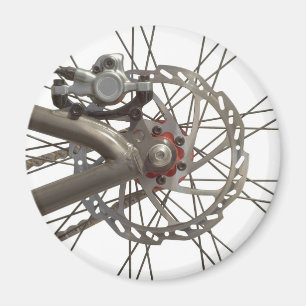 Magnet met rugwiel voor fietsen magneet