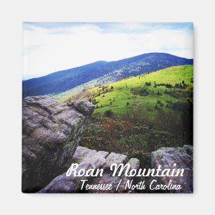 Magnet met tekst - Roan Mountain Magneet