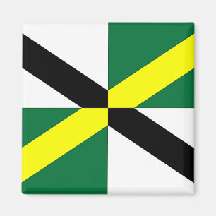 Magnet met vlag van Monterey, Californië, Verenigd Magneet