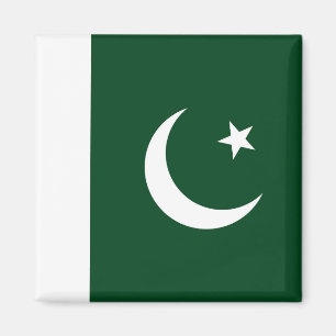 Magnet met vlag van Pakistan Magneet