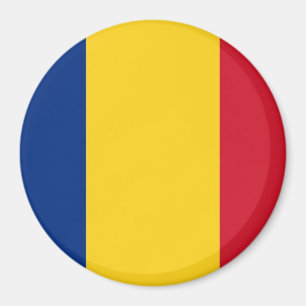 Magnet met vlag van Roemenië Magneet
