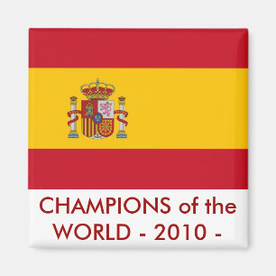 Magnet met vlag van Spanje Magneet