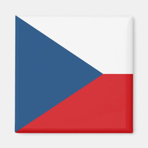 Magnet met vlag van Tsjechië Magneet