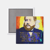 Magnet métropolitain C.H. Spurgeon (Recto/Verso)