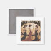 Magnet Metropolitan Art Nouveau (Recto/Verso)