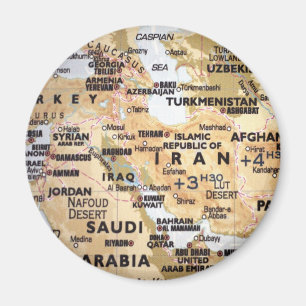 Magnet Middle East Map Magneet