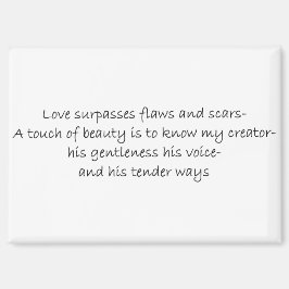 Magnet mijn Schepper" Magneet