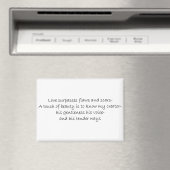 Magnet mijn Schepper" Magneet (Insitu (Vaatwasser))