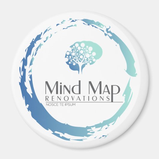 Magnet - Mind Map Renovatie Magneet (Voorkant)