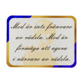 Magnet — Mod & rädsla (Horizontal)