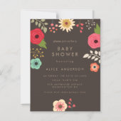 |MAGNET| Moderne Florence Party of Baby shower Magnetische Uitnodiging (Voorkant)