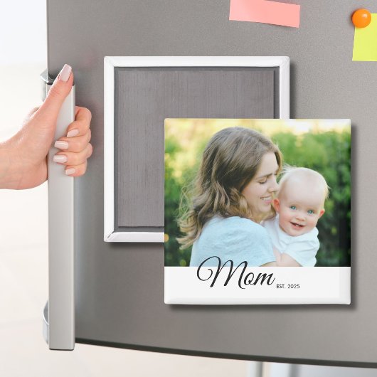 Magnet Mom Established Photo Mother's Day Gift Magneet
