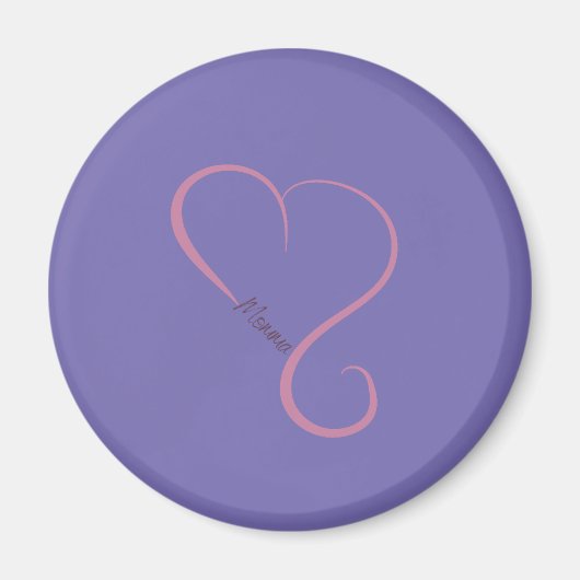 Magnet Momma du coeur (Devant)