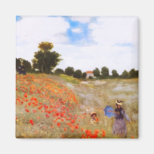 Magnet Monet Poppies (Devant)