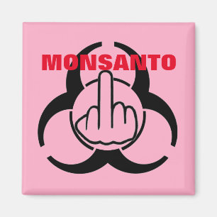 Magnet Monsanto Bio Hazard Flip Magneet