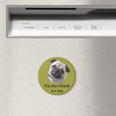 Magnet "Mops" Magneet (Insitu (Vaatwasser))