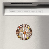 Magnet Motif de style africain (In Situ (Lave-vaisselle))