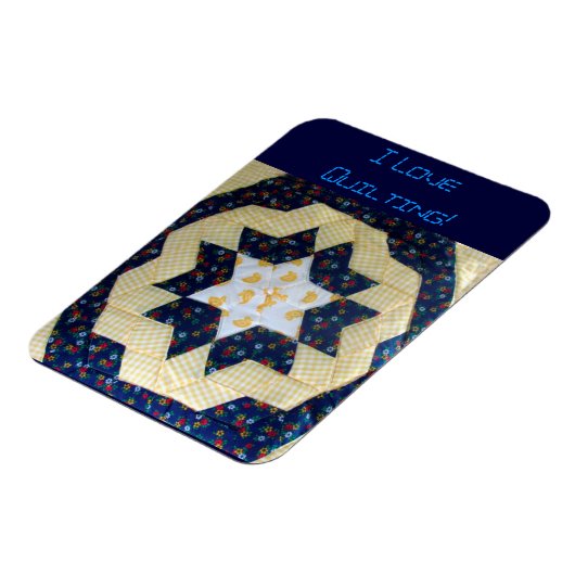 Magnet - motif de surface composée étoile (Côté Gauche)