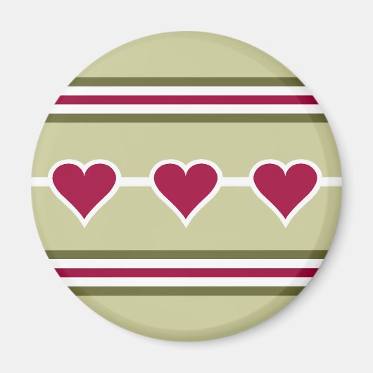 Magnet motif de vacances (Devant)