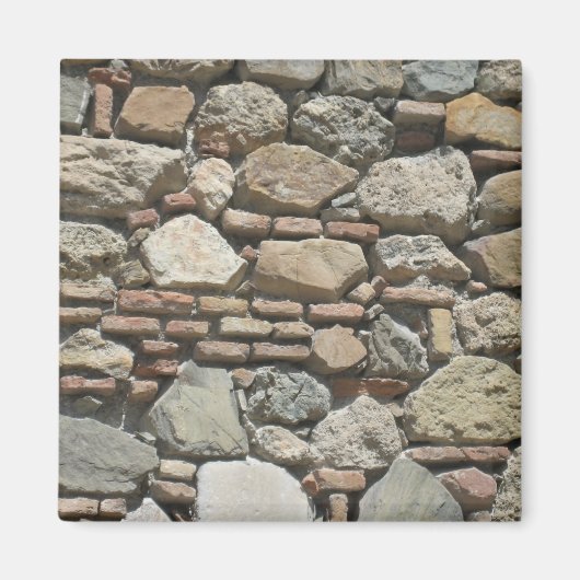 Magnet Motif en pierre (Devant)