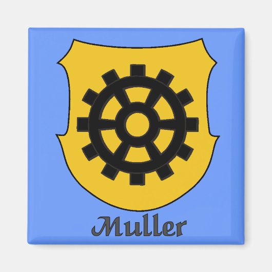 Magnet Muller Family Shield (Devant)