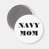 Magnet Navy Mam Magneet (Voorkant / Achterkant)