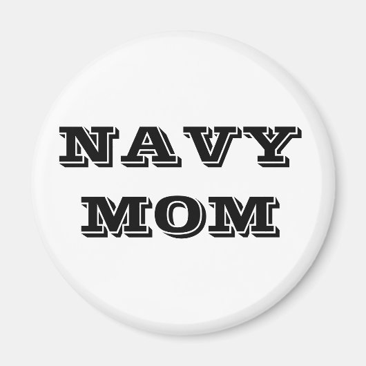Magnet Navy Maman (Devant)