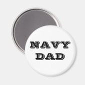 Magnet Navy Papa (Recto/Verso)