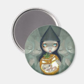 Magnet "Né d'un Citrouille" (Recto/Verso)