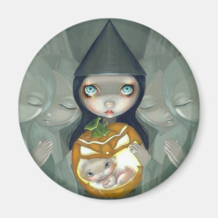 Magnet "Né d'un Citrouille"