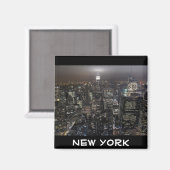 Magnet New York Frigo Magnet NY Souvenir Magnet (Recto/Verso)